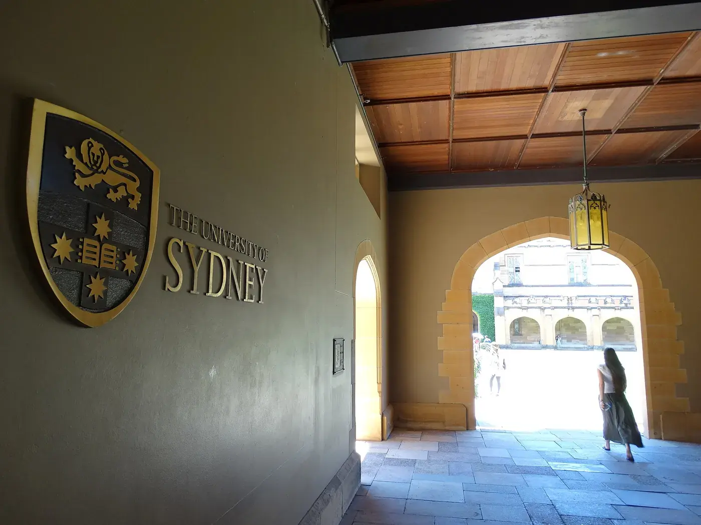 University campus in Sydney or Melbourne